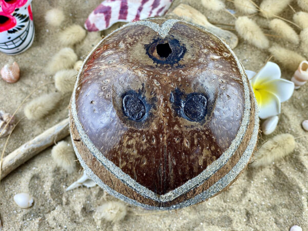 Bougie Artisanale Coeur Monoï de Tahiti - MyCocoCandle