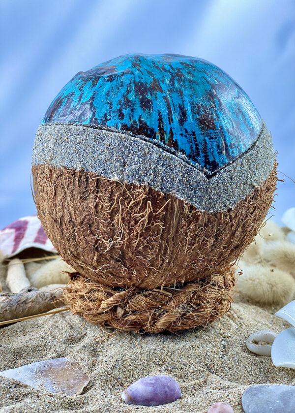 Bougie Naturelle Bleu Mer - My Coco Candle