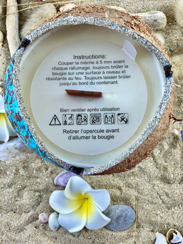 Bougie Naturelle Parfumée au Monoï - My Coco Candle