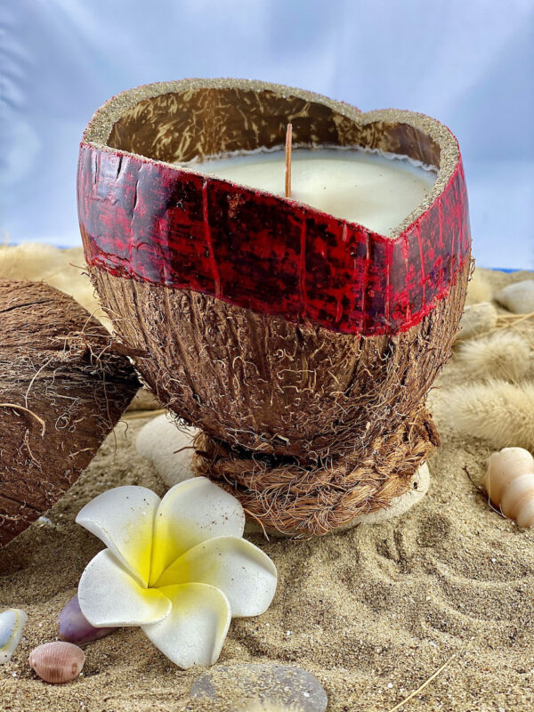 Bougie Cire Naturelle au Monoï de Tahiti - My Coco Candle