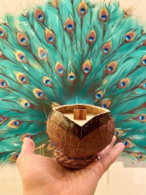 Bougie Naturelle Bio Parfum Monoï de Tahiti - My Coco Candle