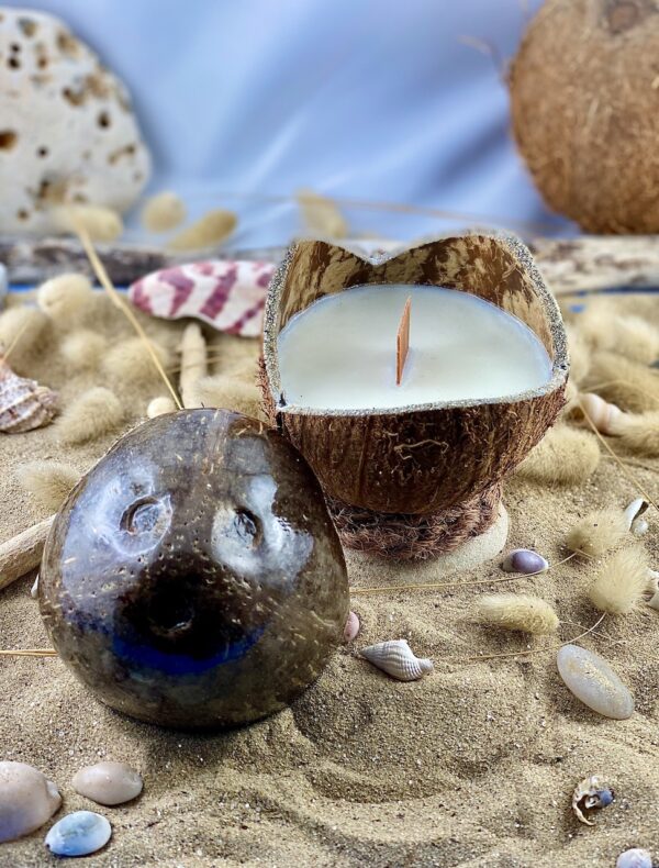 Bougie Cire de Soja Noix de Coco - My Coco Candle