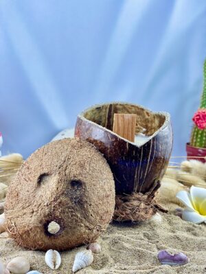 Bougie Nature Bio au Monoï de Tahiti - My Coco Candle