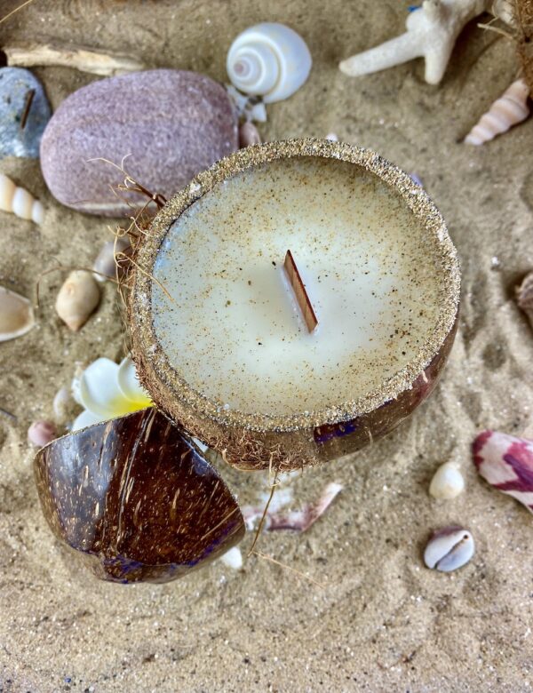 Bougie Naturelle au Monoï de Tahiti - My Coco Candle
