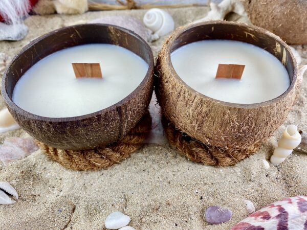 Lot de 2 Bougies Coconut 150 Gr - My Coco Candle