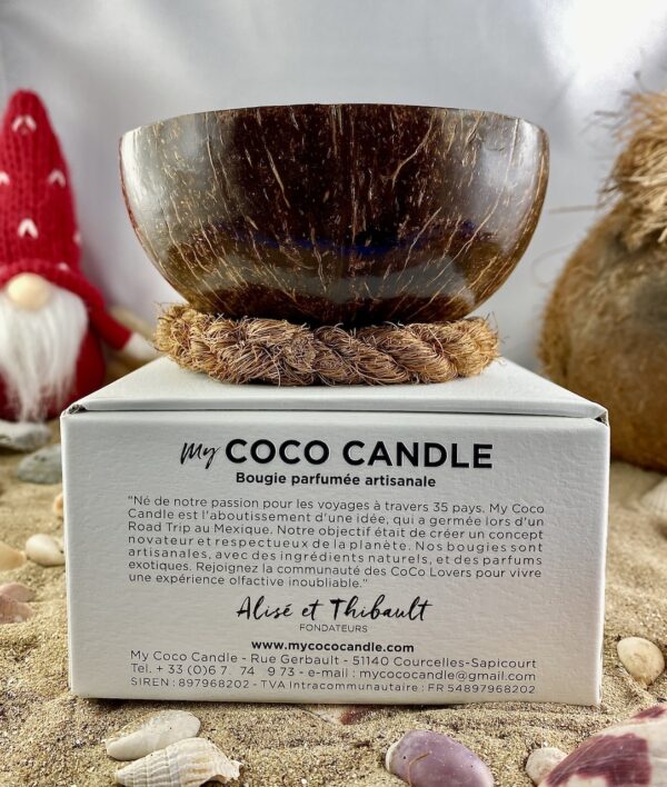 Bougie Coconut Originale au Monoï - My Coco Candle