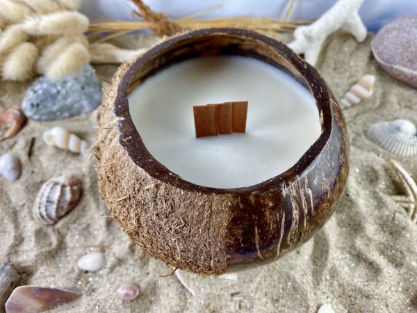 Bougie Coconut Senteur Vanille de Madagascar - My Coco Candle
