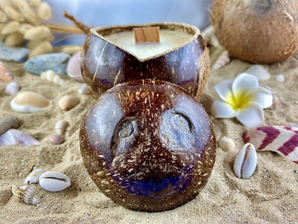 Bougie Coco Naturelle au Monoï de Tahiti - My Coco Candle