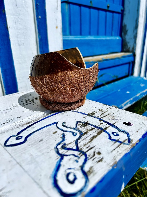 Bougie Artisanale Noix de Coco au Monoï