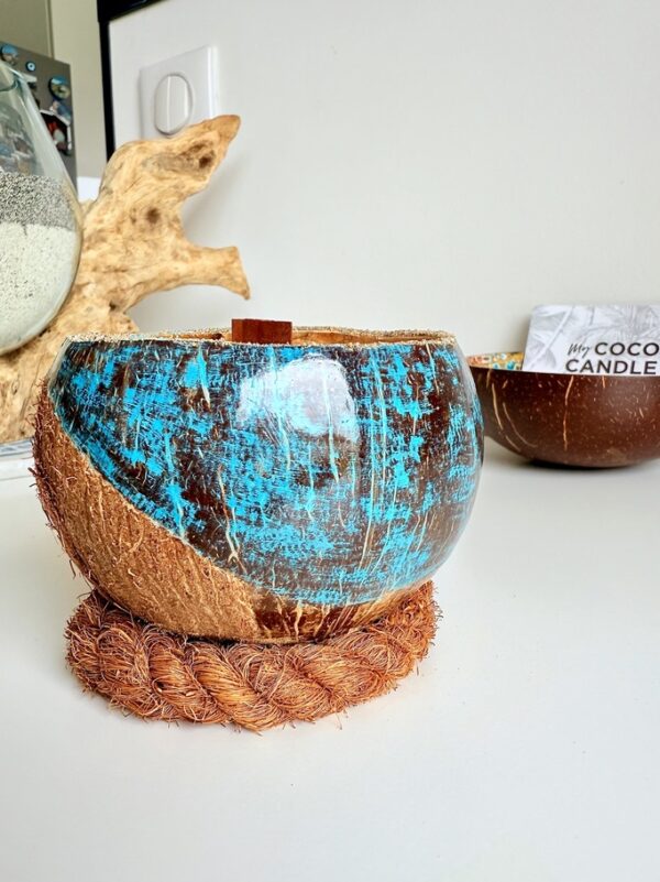 Bougie Bio Parfumée au Monoï de Tahiti