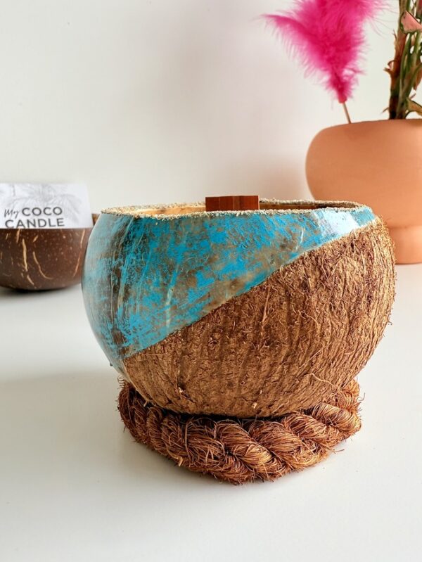 Bougie Bio Parfumée au Monoï de Tahiti