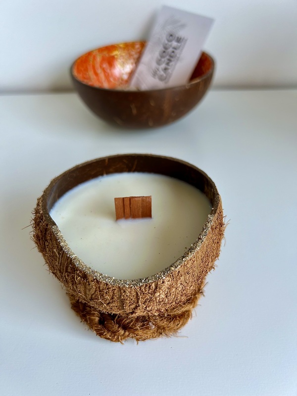 Bougie Écologique à la Vanille de Madagascar - My Coco Candle