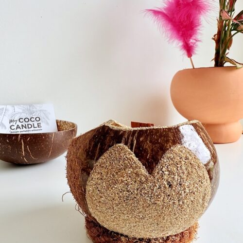 Bougie Noix de Coco à la Vanille de Madagascar