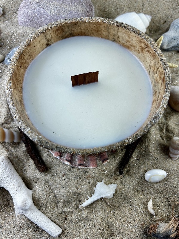 Bougie Noix de Coco à la Vanille de Madagascar