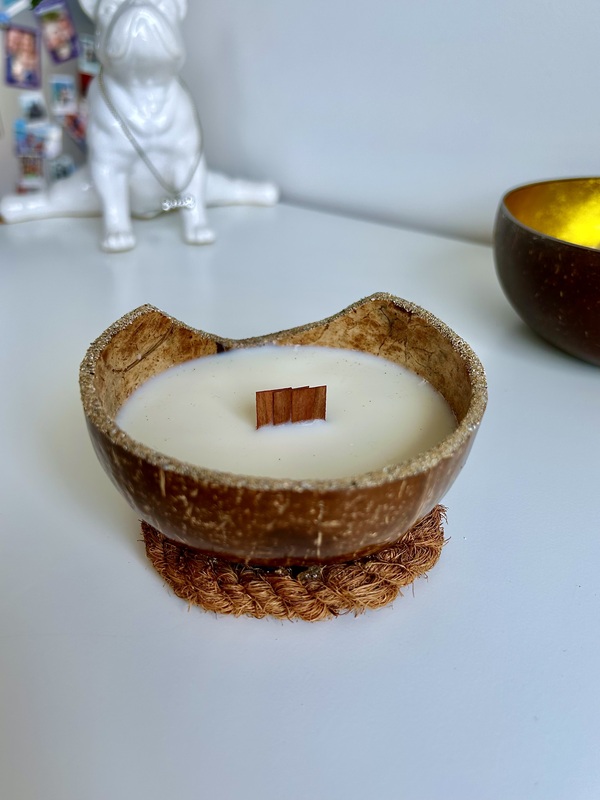 Bougie Noix de Coco à la Vanille de Madagascar - My Coco Candle