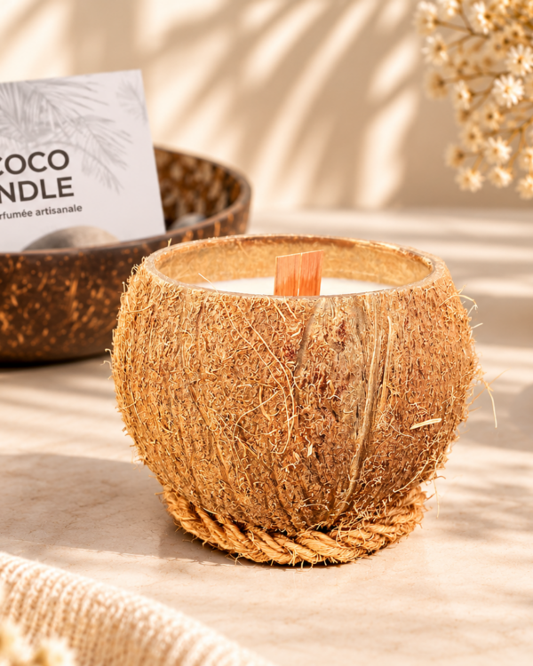 bougie noix de coco 300 g - My Coco Candle