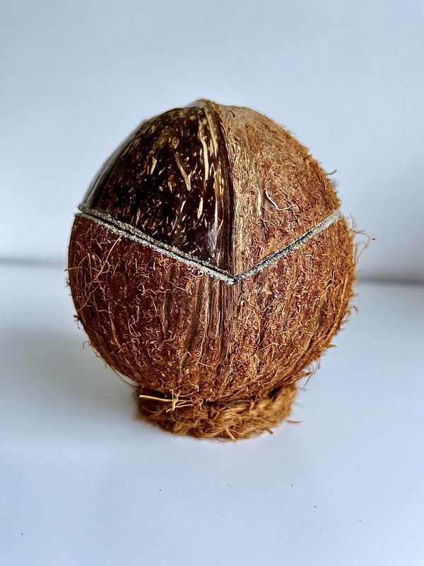 Bougie dans Noix de Coco au Monoï