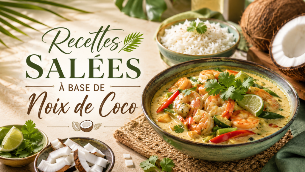 Recettes Salées à Base de Noix de Coco