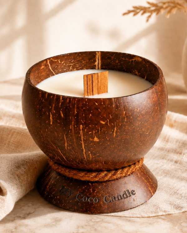 bougie noix de coco série limitée
