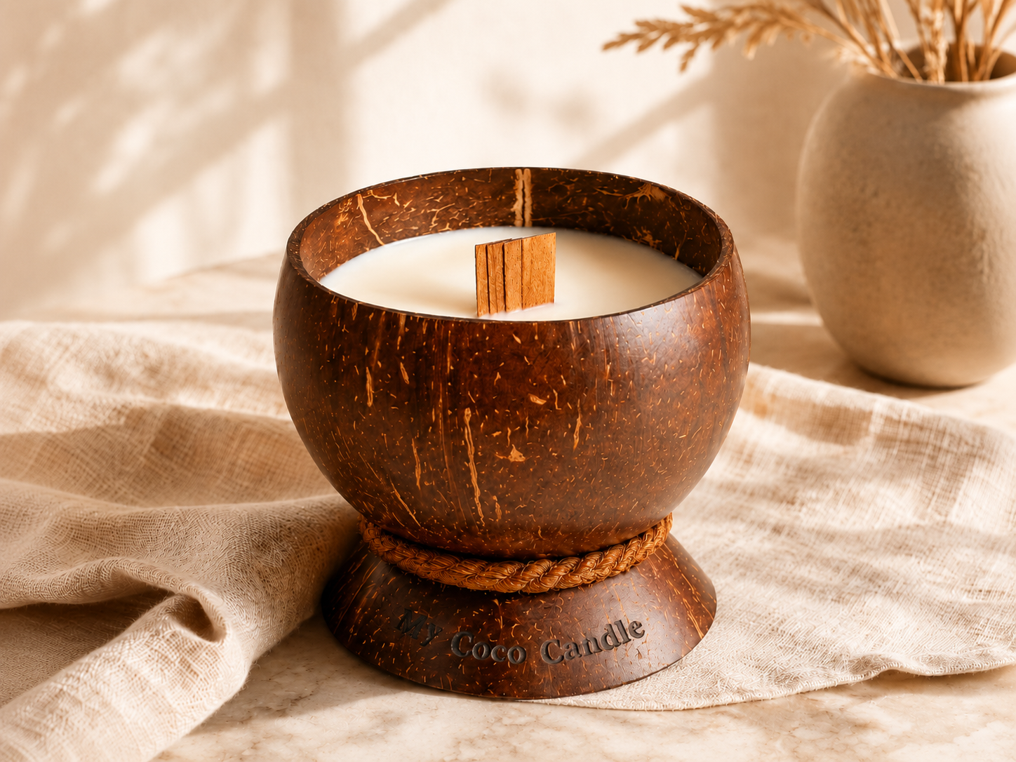 bougie noix de coco série limitée