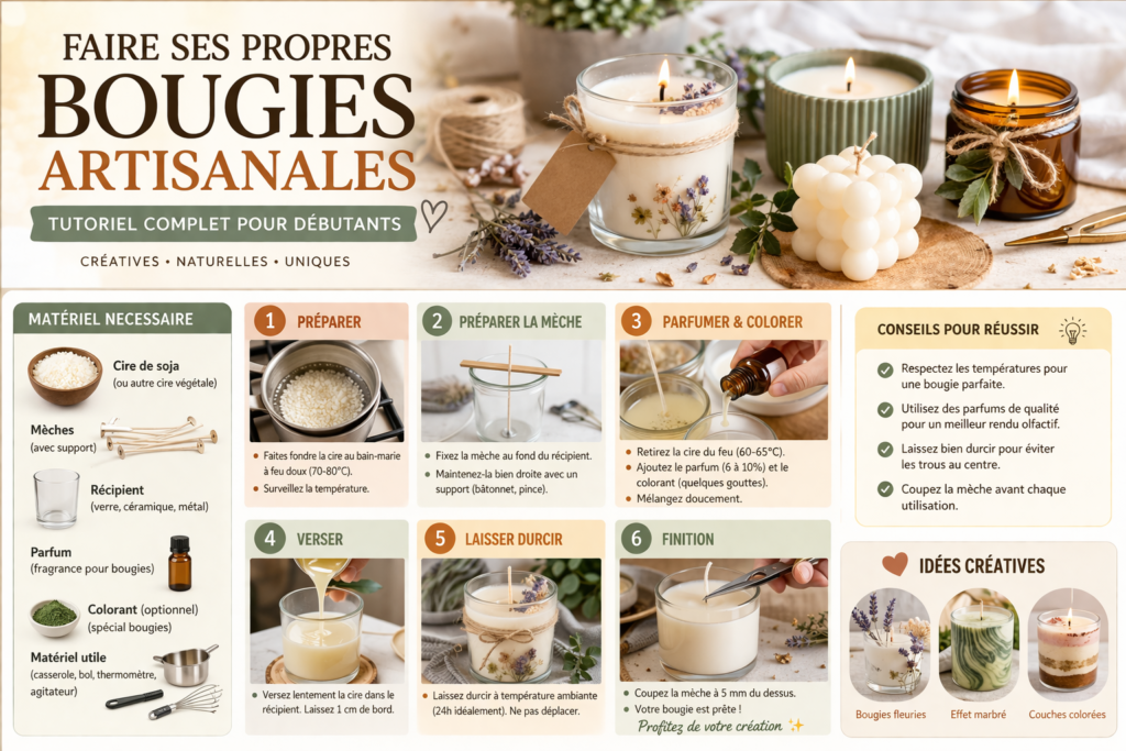 faire ses propres bougies - My Coco Candle