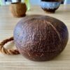 Bougie Polynésie Faite Main dans une Coque de Noix de Coco
