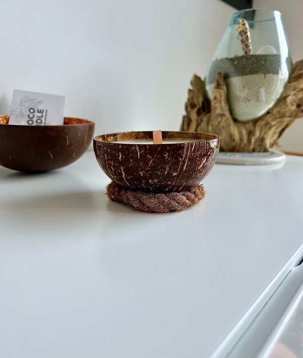 Bougie Bio Senteur Vanille de Madagascar - My Coco Candle