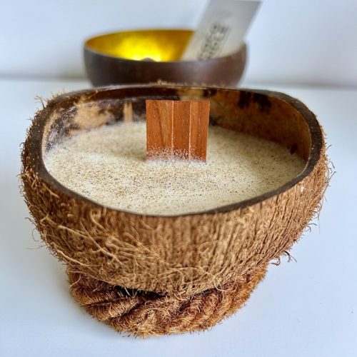 Bougie Coco Naturelle à la Vanille