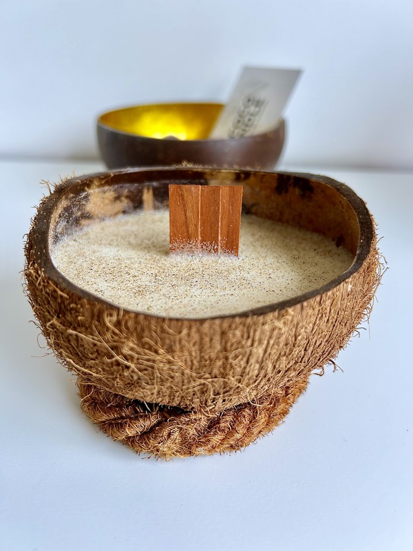 Bougie Coco Naturelle à la Vanille