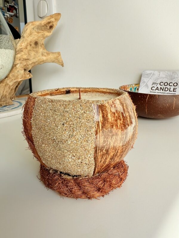 Bougie Naturelle au Monoï de Tahiti