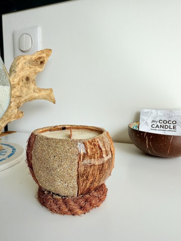 Bougie Naturelle au Monoï de Tahiti