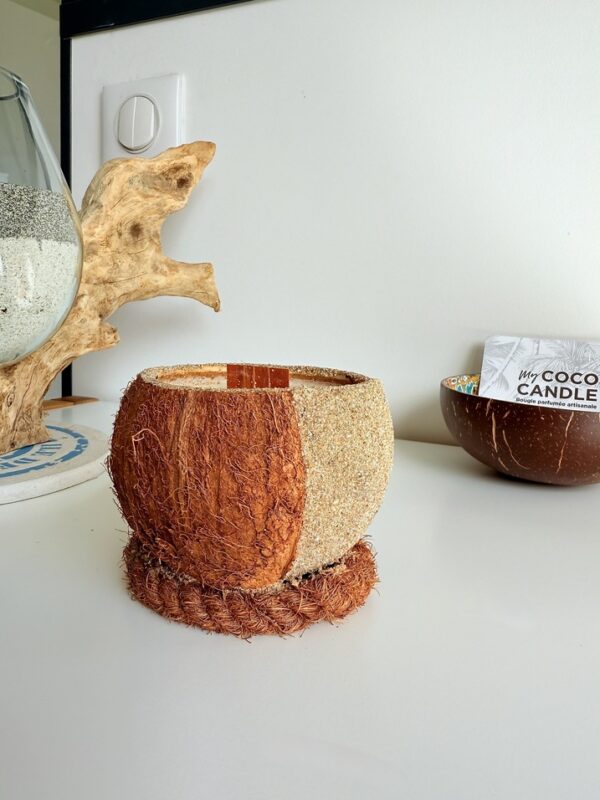 Bougie Naturelle au Monoï de Tahiti