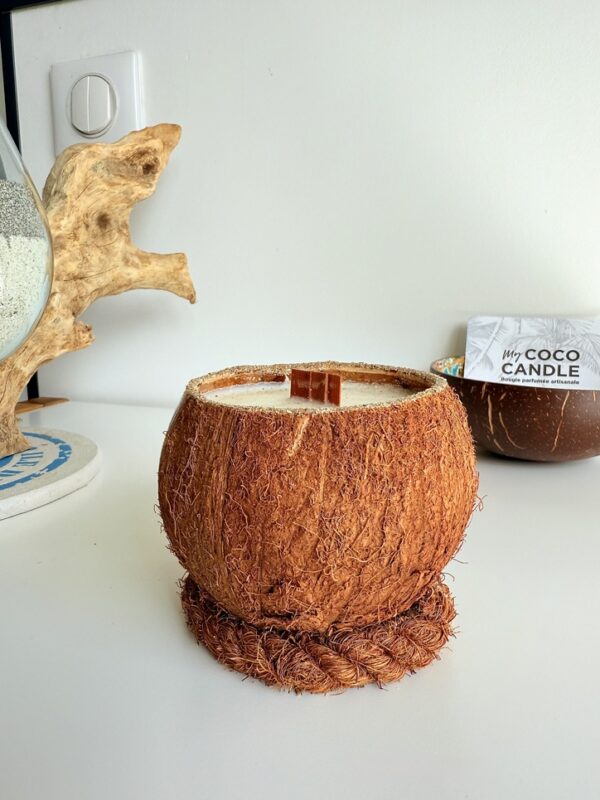 Bougie Naturelle au Monoï de Tahiti