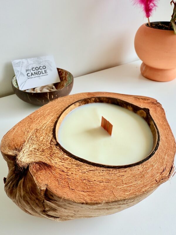 Bougie Noix de Coco Originale