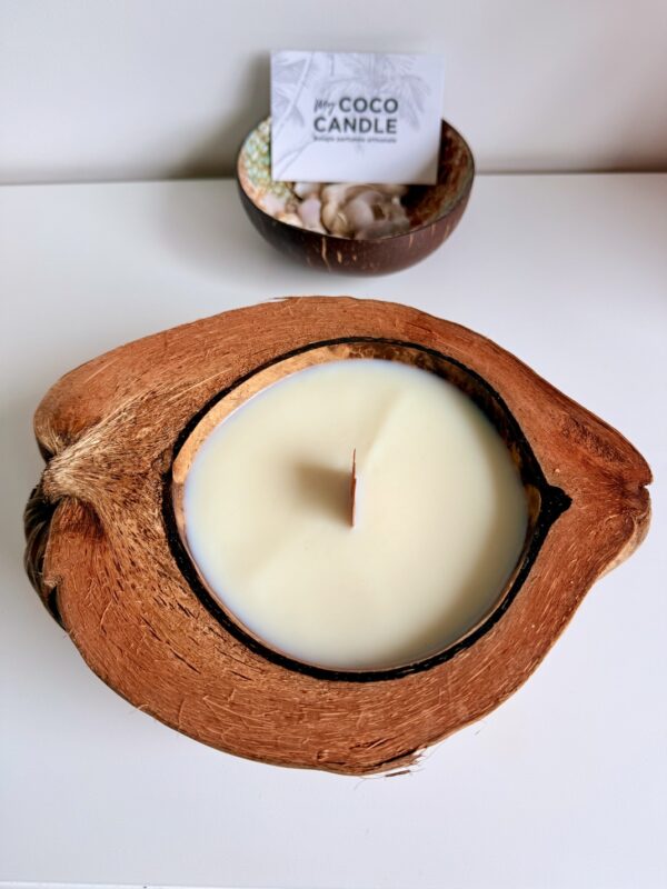 Bougie Noix de Coco Originale