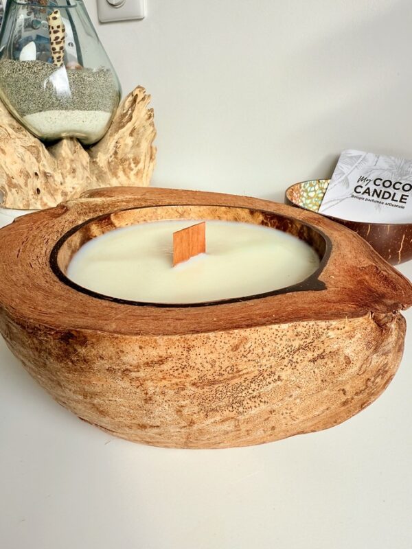 Bougie Noix de Coco Originale