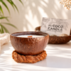 bougie noix de coco polie 150 g - My Coco Candle