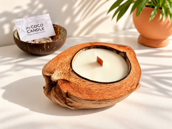 bougie noix de coco originale - My Coco Candle