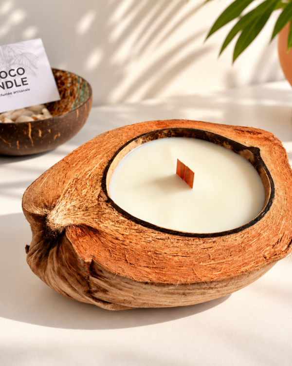 bougie noix de coco originale - My Coco Candle