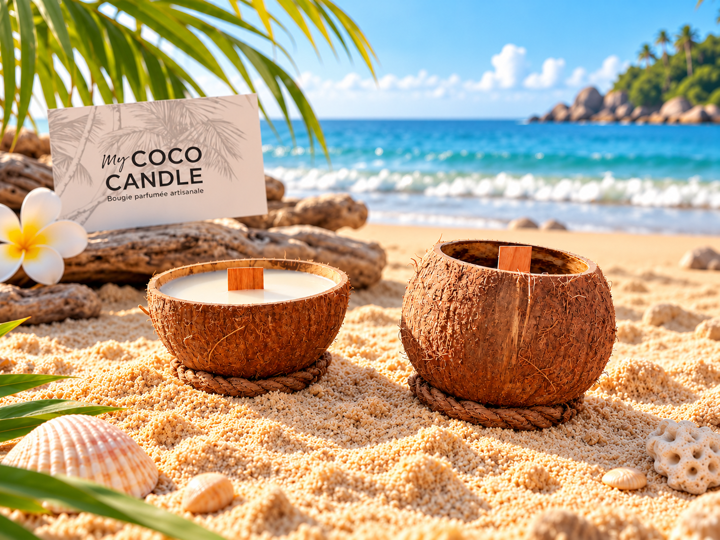 coffret bougies noix de coco - My Coco Candle