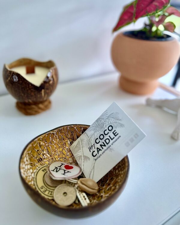 vide poche noix de coco - My Coco Candle