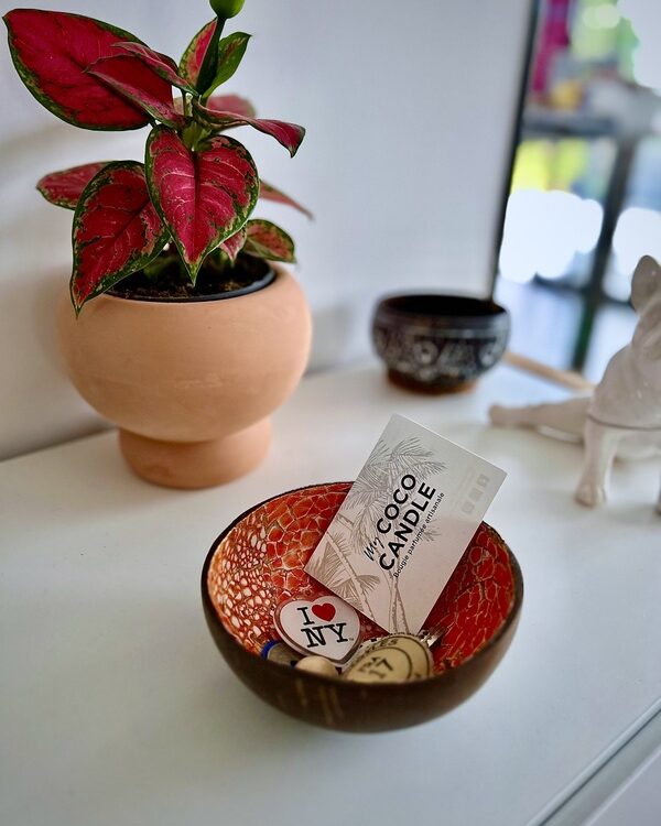 Vide Poche Écologique en Noix de Coco - My Coco Candle