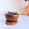 bougie noix de coco polie 150 g - My Coco Candle