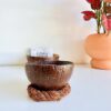 bougie noix de coco polie 150 g - My Coco Candle