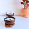 bougie noix de coco polie 150 g - My Coco Candle