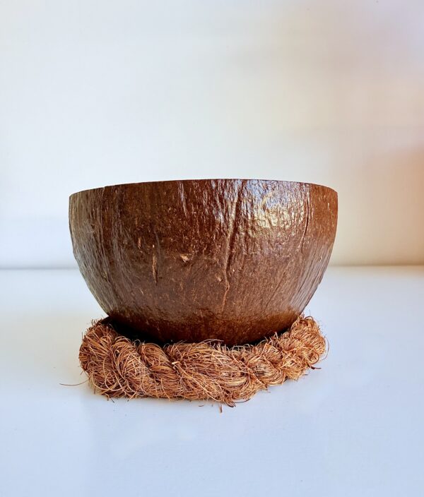 bougie noix de coco polie 150 g - My Coco Candle