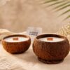 coffret bougies noix de coco