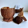 Bougie Noix de Coco au parfum naturel à la Vanille de Madagascar