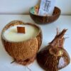 Bougie Noix de Coco au parfum naturel à la Vanille de Madagascar