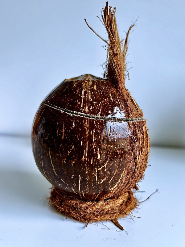 Bougie Noix de Coco au parfum naturel à la Vanille de Madagascar
